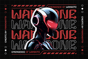 Voltrax - Modern Techno Font, a Sans Serif Font by MaikoHatta (Thumbnail 2 of 8)