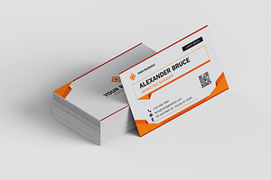 Modern Minimalist Corporate Business, a Business Card Template by Artnivora.Std