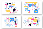 10 Telemedicine Illustration, a Healthcare Illustration by denayunebgt (Thumbnail 3 of 4)