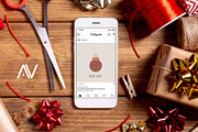 10 FESTIVE INSTAGRAM TEMPLATES, a Social Media Template by Anastasia_avgr (Thumbnail 3 of 4)