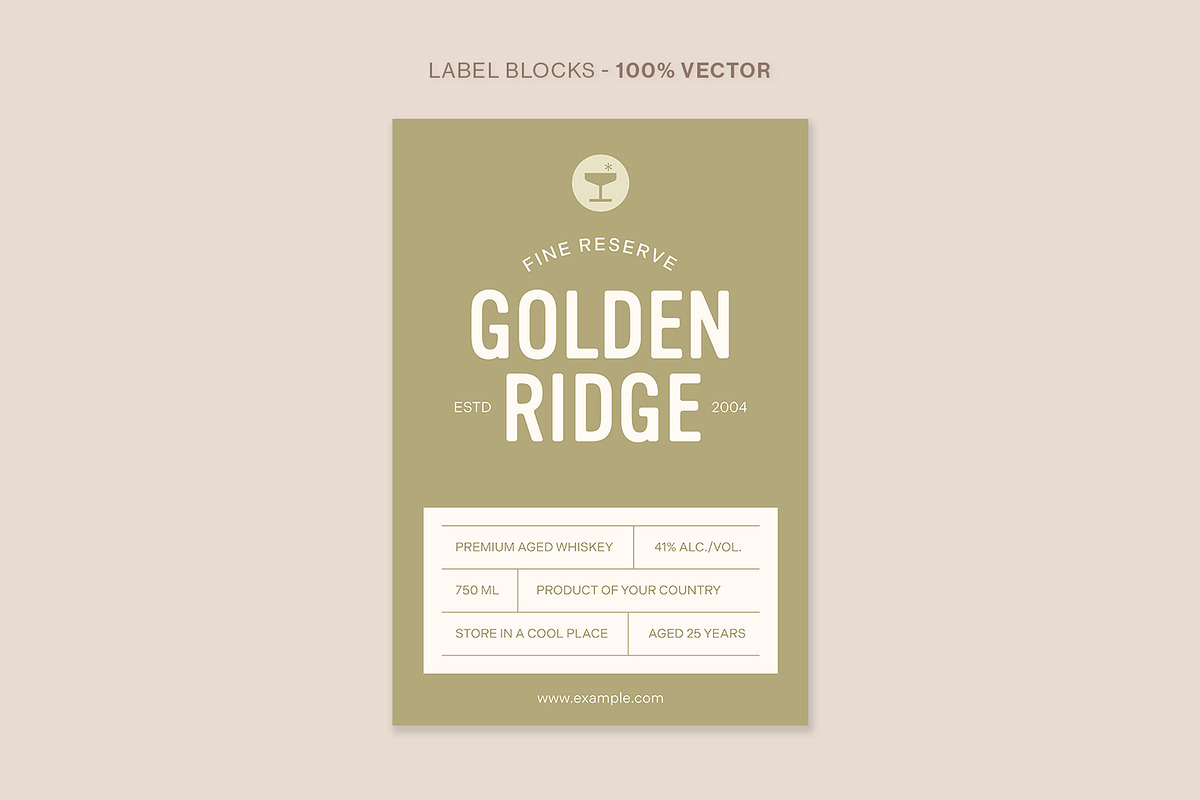 Product Label Template Set, a Brochure Template by BrandPacks (Photo 3 of 14)