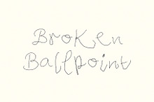 Broken Ballpoint | Handwriting Font