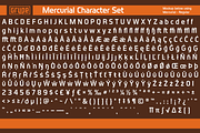 Mercurial Complete Collection, a Sans Serif Font by GRYPE (Thumbnail 8 of 9)
