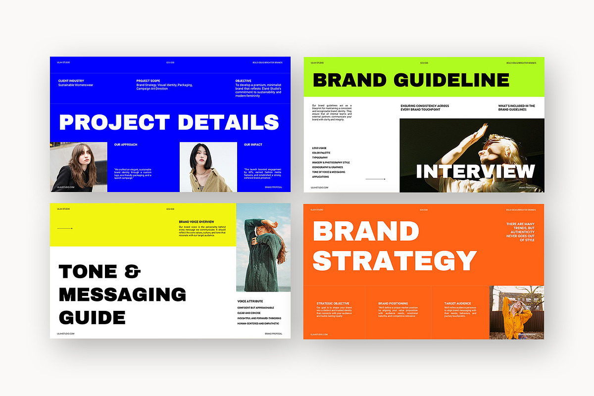 Ulah : Lifestyle Brand Powerpoint, a Presentation Template by Punkl Camp (Photo 12 of 15)