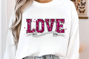 Rhinestone LOVE Valentine PNG, an Illustration by designcity5 (Thumbnail 5 of 8)