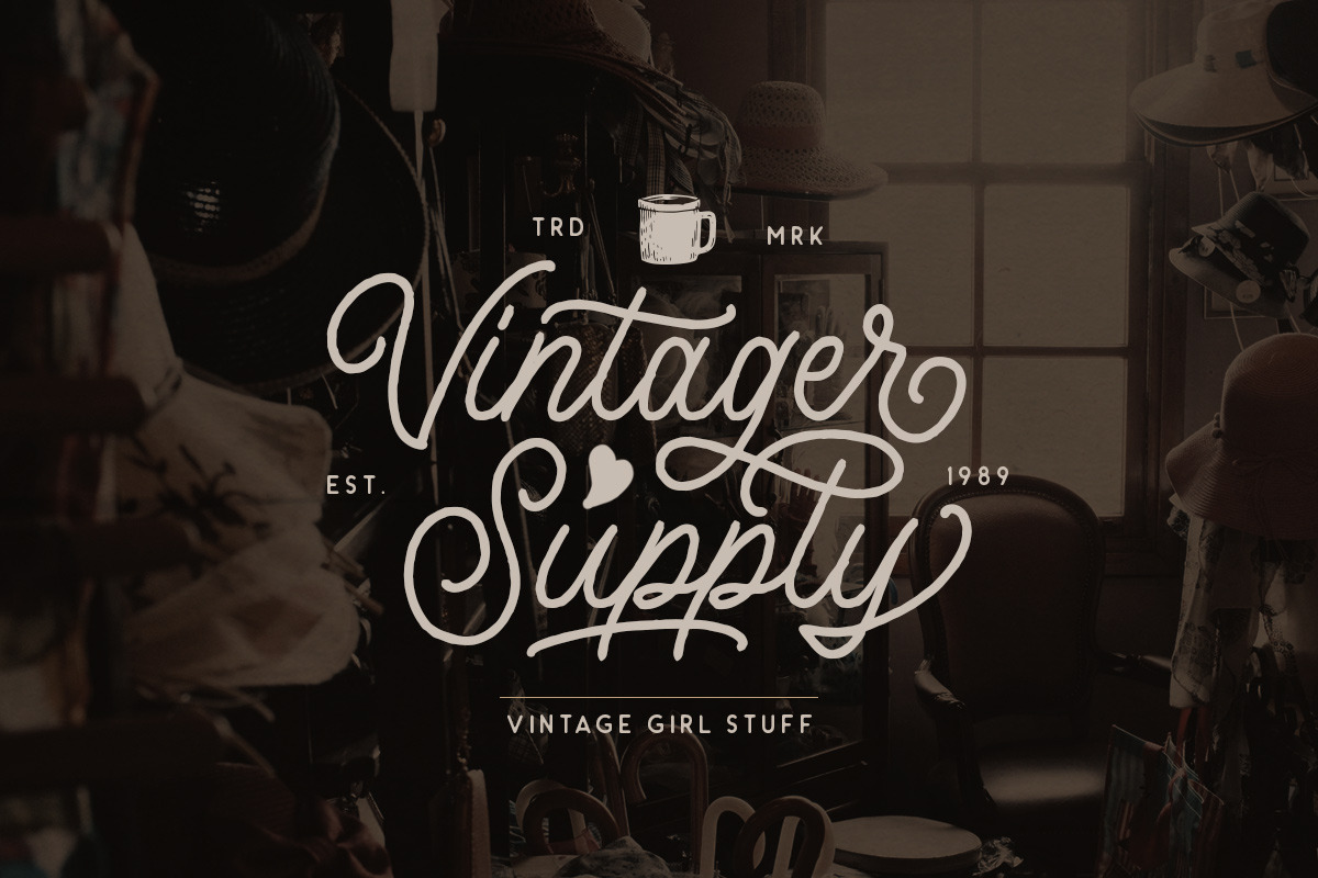 Headley - Vintage Font Duo (30% OFF) preview 6