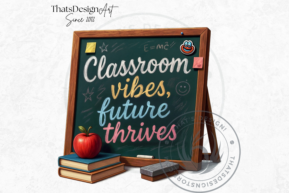 Back To school quotes Clipart Set, an Education Illustration by ThatsDesignArt (Photo 7 of 10)