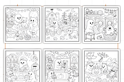 Cute Spooky Book Bold and Easy, a Seasonal Illustration by Design Station (Thumbnail 8 of 8)