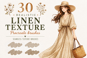 Procreate Linen Texture