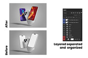 Floating iPhone 17 Pro Mockup, an iPhone Mockup by My Code Std (Thumbnail 6 of 6)