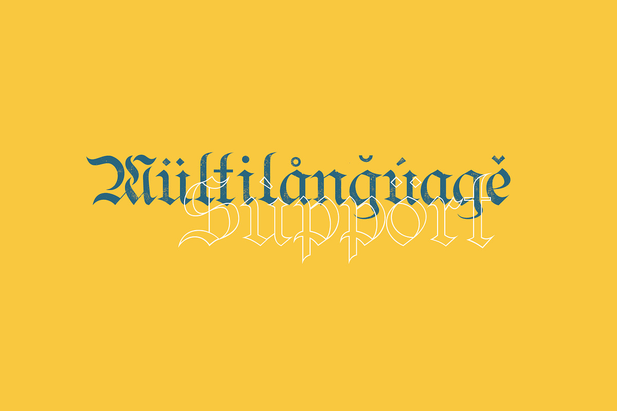 Bielefeld typeface font preview 5