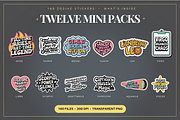 160 Zodiac Stickers, an Object Graphic by Jakayla Digital Co (Thumbnail 2 of 16)