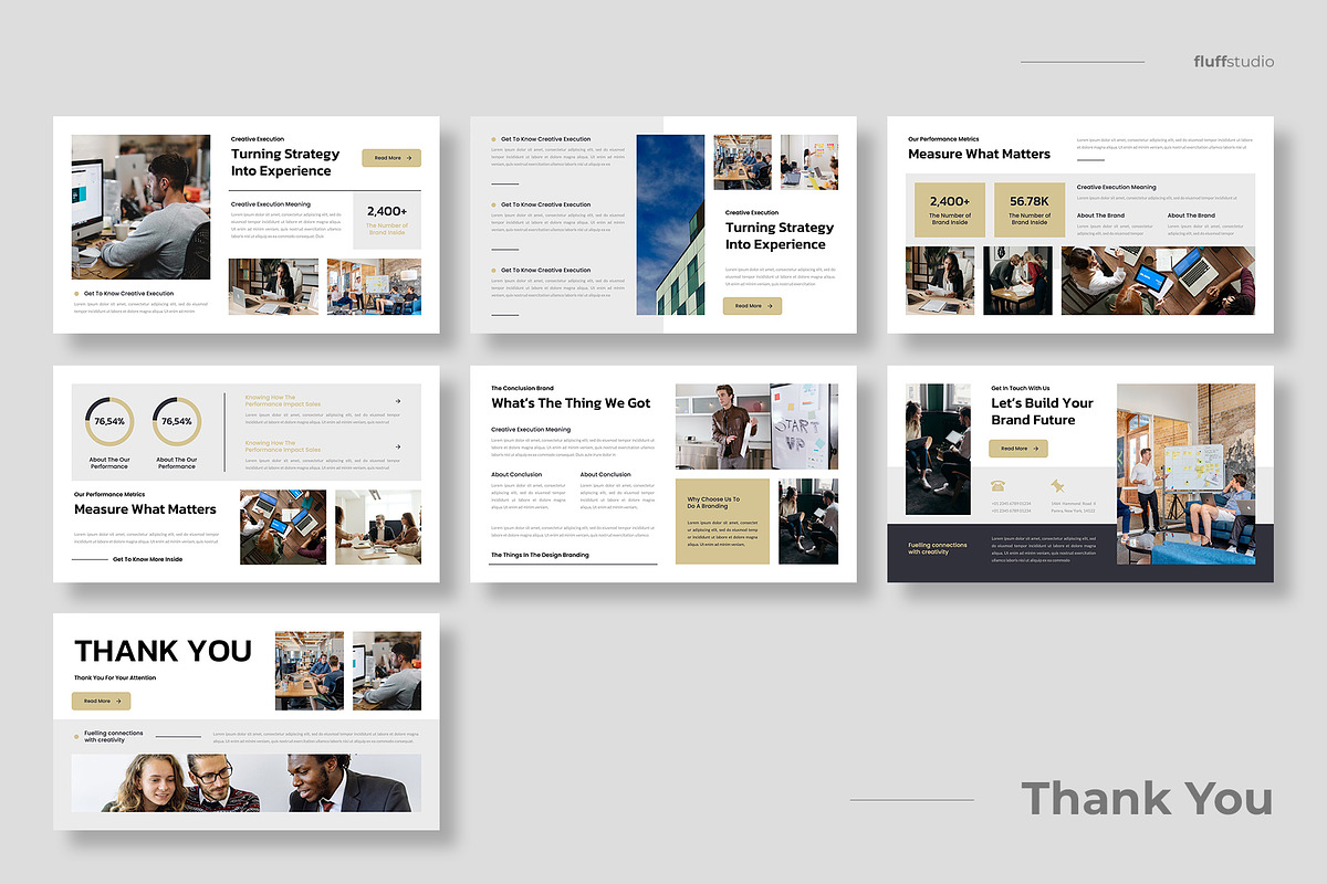 Brand Proposal & Strategy Slides, a Presentation Template by fluffstudio (Photo 4 of 4)