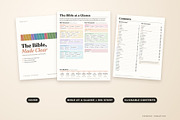 Bible Study Guide - All 66 Books, a Stationery Template by CropUp Creative (Thumbnail 6 of 10)