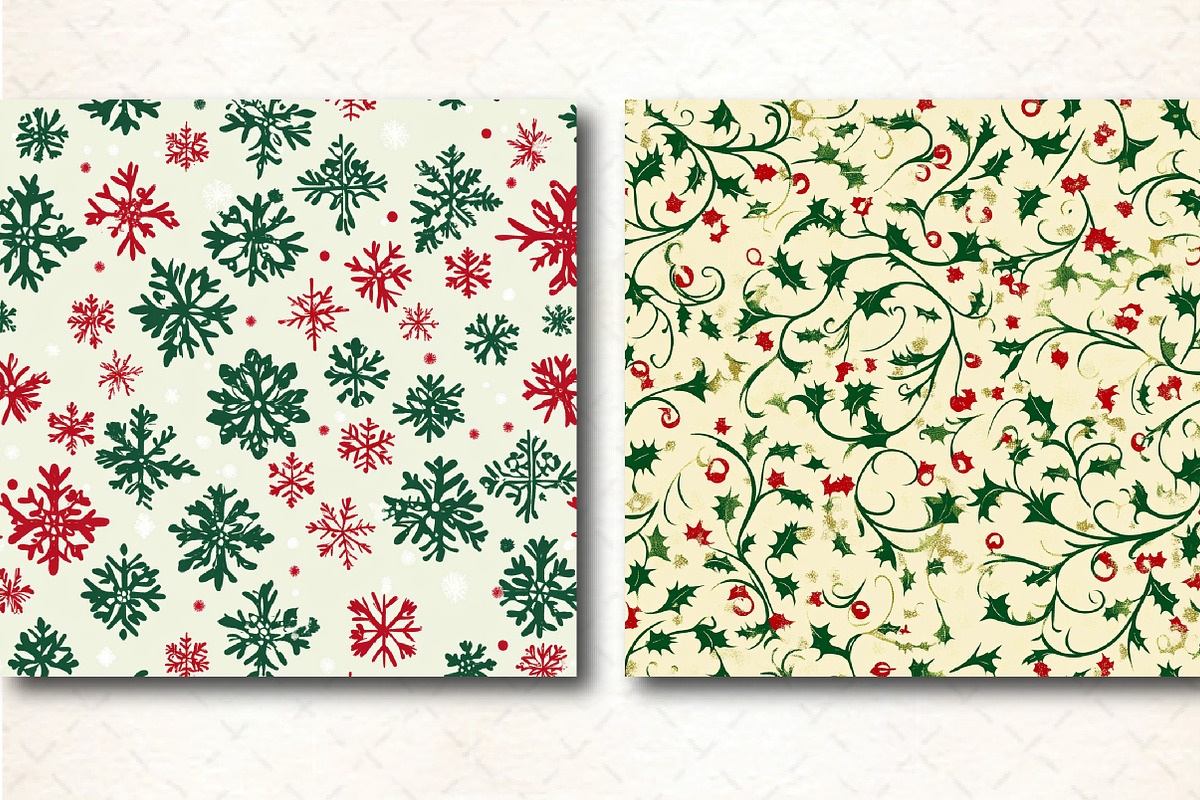 Christmas Patterns Christmas Paper, a Pattern Graphic by DreamCafeArt (Photo 5 of 6)