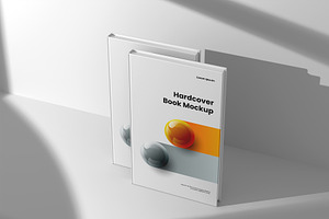 Hardcover 5x8 Inch Book Mockup