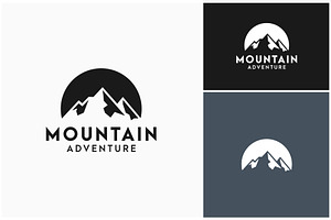 Mountain Adventure Ridge Logo, a Branding & Logo Template by ika trisiana
