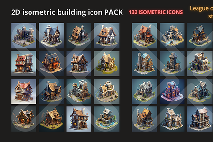 2D Isometric RPG LOL styled Building