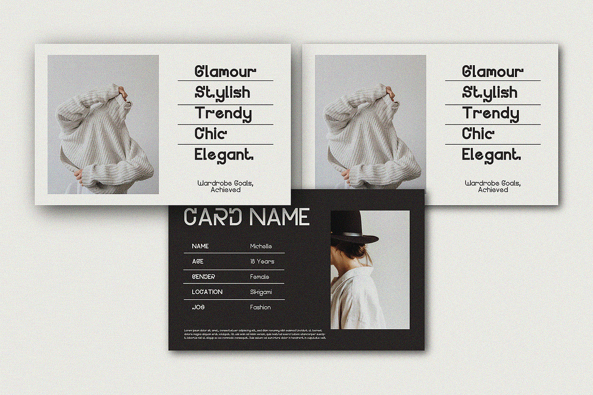 Sikigami - Family Font, a Sans Serif Font by Boril Std (Photo 6 of 13)
