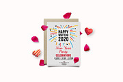 New Year Invitation Card Template, an Invitation Template by Andit themes (Thumbnail 5 of 6)