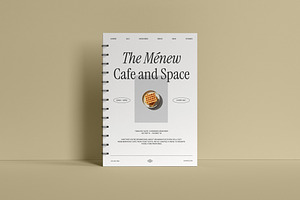 Nostalgic Menu Book - Menew, a Brochure Template by fakhroo