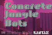 MetroBots Chrome, a Font by Our House Graphics Inc. (Thumbnail 8 of 16)