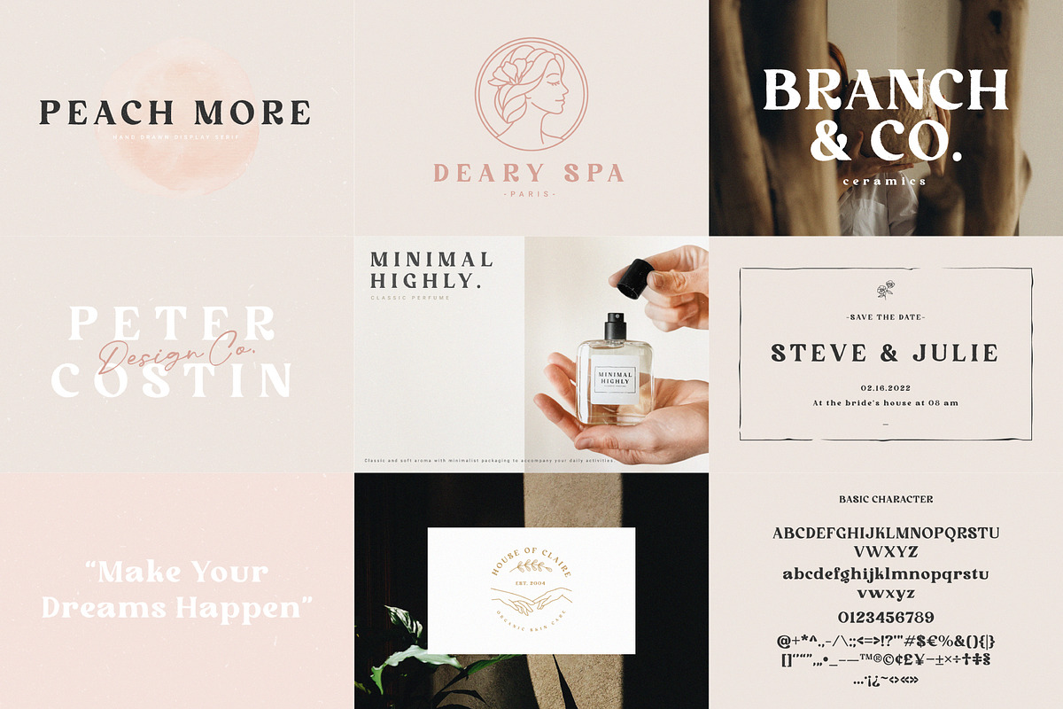 The Modern & Unique Font Bundle #02, a Serif Font by Prioritype Co (Photo 9 of 17)