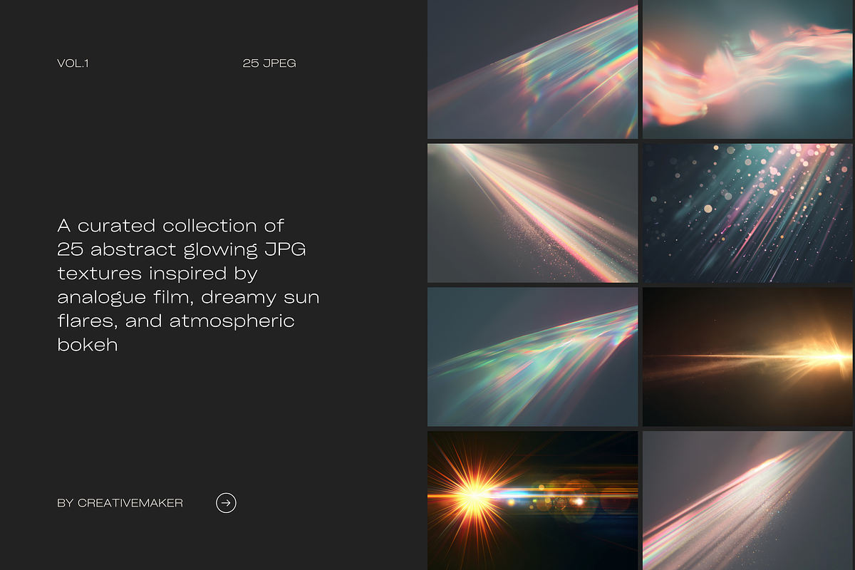 Light Leak Lens Flare Overlays Vol.1, a Background Photo by Creativemaker (Photo 2 of 10)