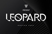 Leopard Futuristic Y2K Font, a Sans Serif Font by WhymoreArt (Thumbnail 1 of 9)