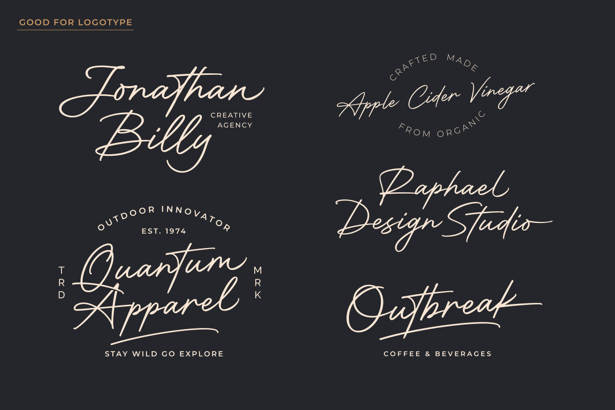 Motherland Signature, a Script Font by Hendra Pratama (Photo 2 of 17)