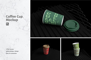 Coffee Cup Mockup, a Cups & Container Mockup by MA-KING_ART