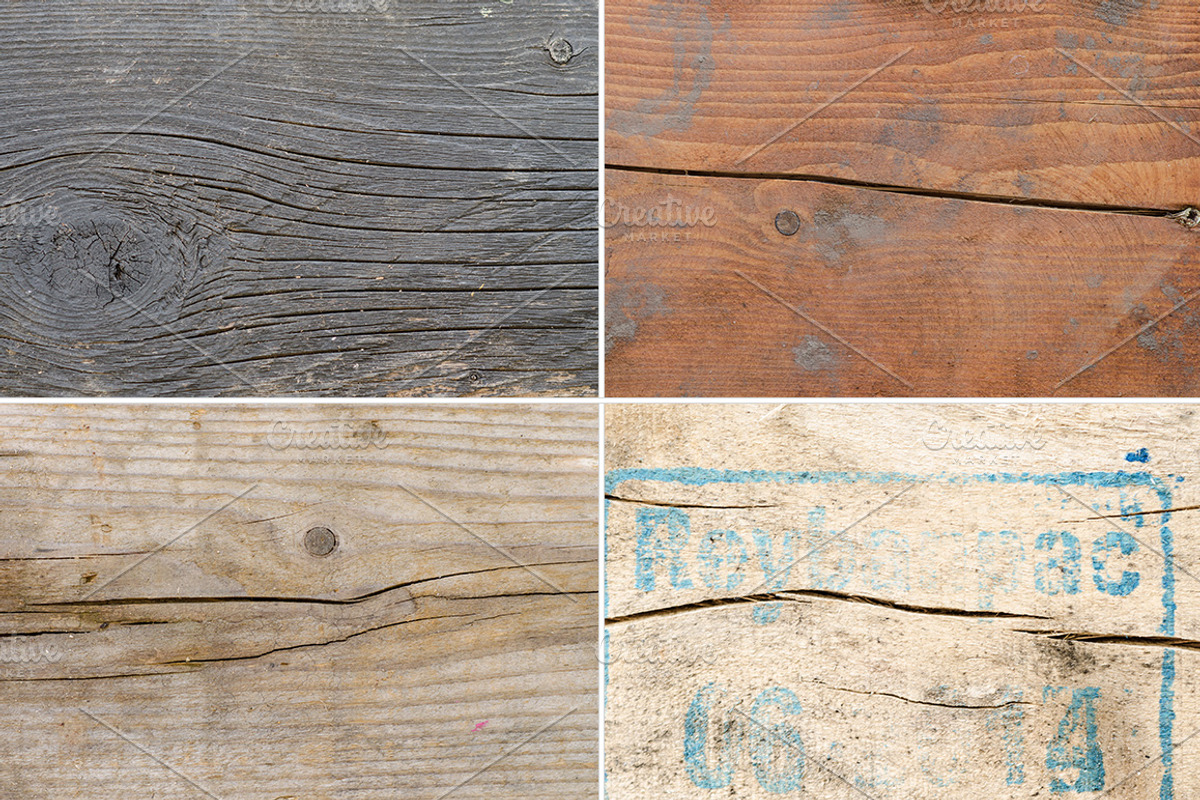 150 Wood Grungy Textures preview 4