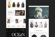 Ocean E-commerce Website, an UI Kit Template by Ahmed Rubel (Thumbnail 2 of 8)