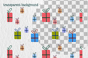 Christmas Seamless Pattern Set, an Illustration by Oleksandra Illustrates (Thumbnail 3 of 20)