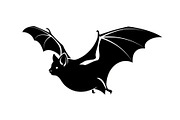 Minimal Horror Bat Silhouette Bundle, an Illustration by Designs_River (Thumbnail 43 of 51)