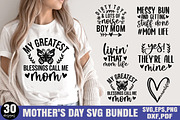 Mother's Day SVG Mega Bundle, a Graphic by Designer302 (Thumbnail 6 of 7)