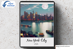 New York City Printable Wall Art