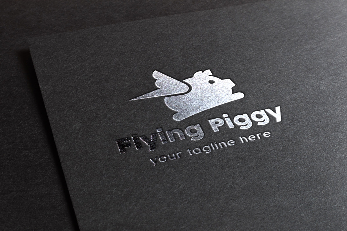 Flying Piggy Logo, a Branding & Logo Template by GladicMonster (Photo 13 of 13)