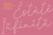 CS Brisa Dashed, a Script Font by Craft Supply Co. (Thumbnail 7 of 8)