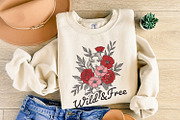Wild And Free Png, Vintage Retro, an Illustration by SharpMarketplace (Thumbnail 8 of 9)
