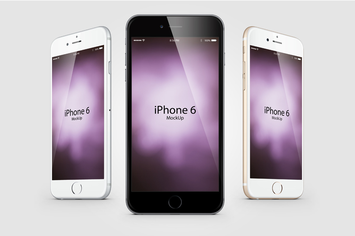 Mockup Composition Iphone 6, an iPhone Mockup by ByronDMD (Photo 1 of 5)