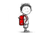 Prompt Crayon Children Clipart, a Decorative Illustration by Creative design (Thumbnail 3 of 7)