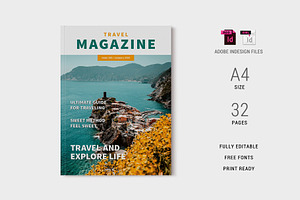 Travel Magazine Template