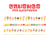 SUMMER COLLECTION Vol. 2 Ice Cream, a Brush Add-On by MM Studio (Thumbnail 8 of 9)