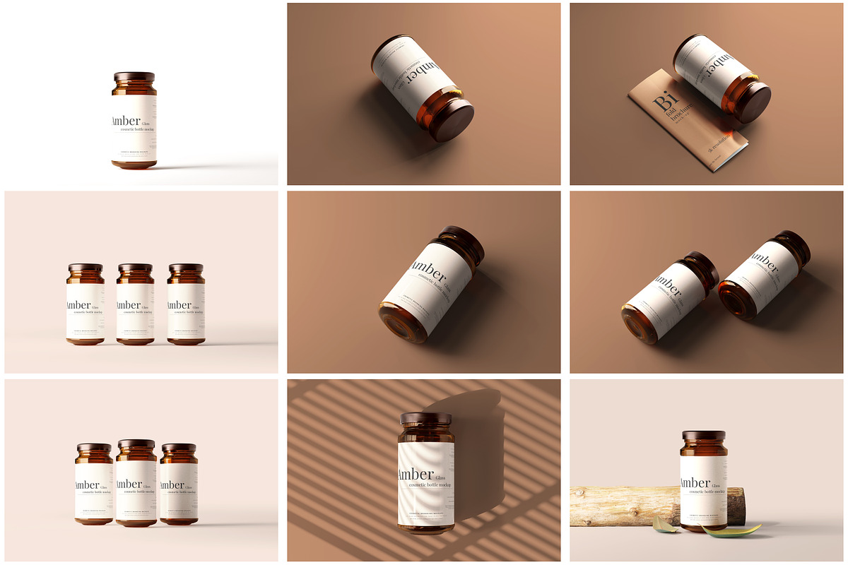 The Ultimate Bottle Mockup Bundle, a Cups & Container Mockup by pmvch (Photo 69 of 85)