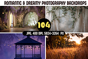 Romantic & Dreamy Photo Backdrops, a Background Graphic by PrintHaven Designs (Thumbnail 1 of 12)