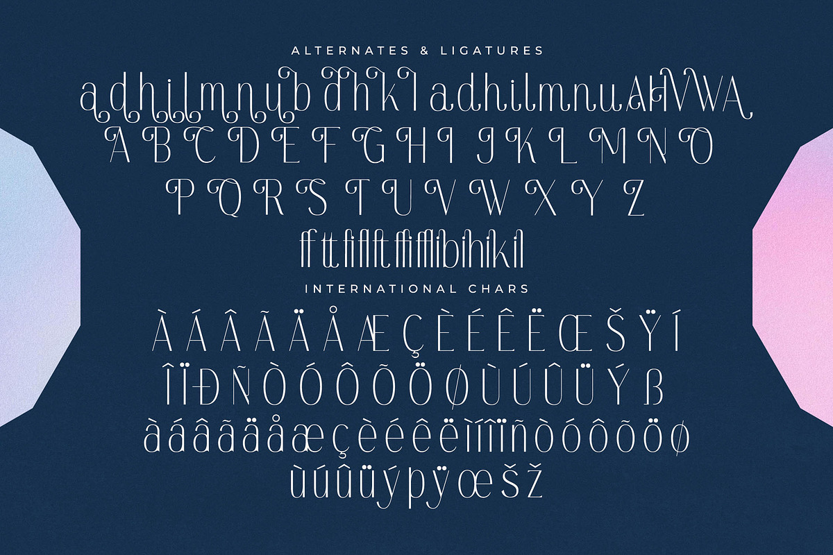Authentic Megarilo Modern Sans Serif, a Sans Serif Font by Letterena Studios (Photo 14 of 15)