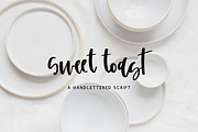 Sweet Toast, a Script Font by Beck McCormick (Thumbnail 1 of 10)