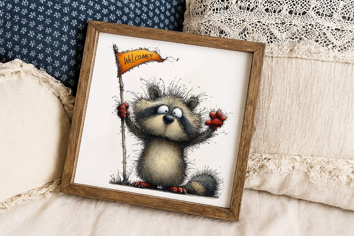 Cute New Year Forest Animals Clipart, an Illustration by Libby Wishes (Photo 7 of 7)