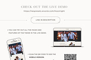 Wix Website Template - Photography, a Wix Template by Nes Design Co (Thumbnail 10 of 19)